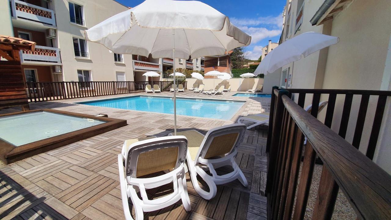 Апартаменты Le Romarin - Climatisation Piscine & Parking Prive Греу-ле-Бэн Экстерьер фото